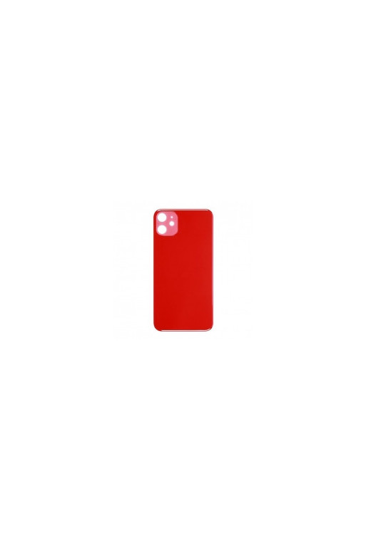 iPhone 11 Red Back Cover Camera Hole Large