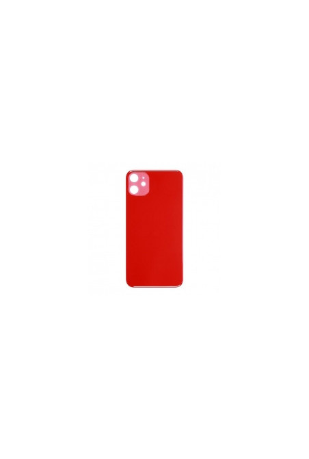 iPhone 11 Red Back Cover Camera Hole Large