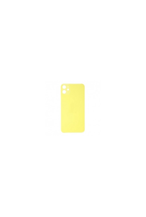 iPhone 11 Giallo Back Cover Camera Hole Large