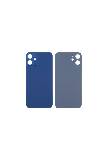 iPhone 12Mini Blue Back Cover Camera Hole Large