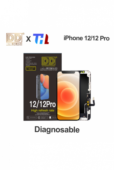 DD iPhone 12/12PRO（60HZ HARD OLED）Diagnosticabile Schermo