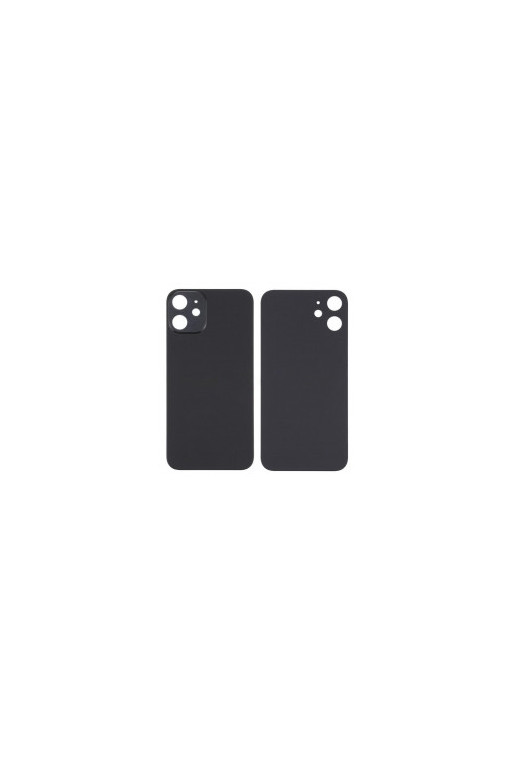 iPhone 12 Nero Back Cover Camera Hole Large