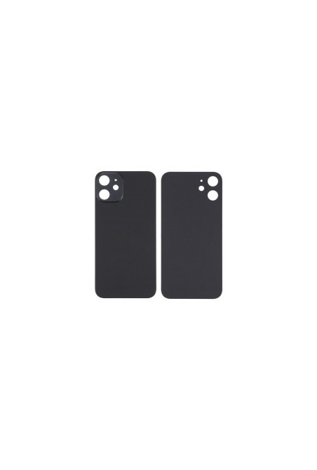 iPhone 12 Nero Back Cover Camera Hole Large