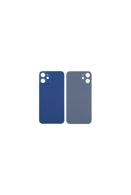 iPhone 12 Blue Back Cover Camera Hole Large