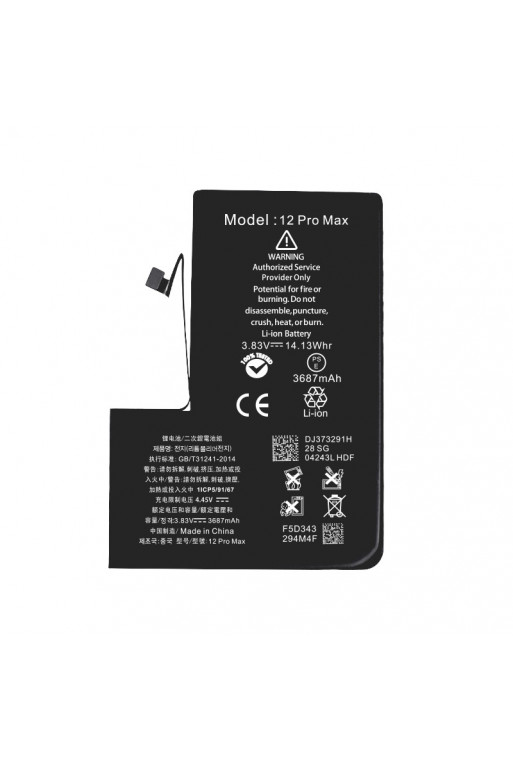 Batteria iPhone 12 Pro Max 3687 mAh — qualità come originale