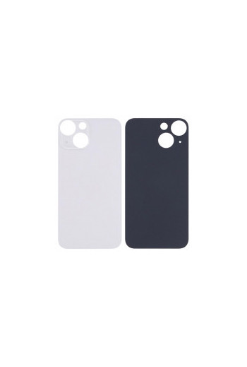 Back cover bianco iPhone 13 Mini — foro fotocamera grande