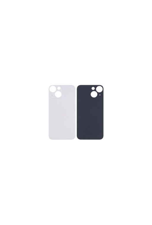 Back cover bianco iPhone 13 Mini — foro fotocamera grande