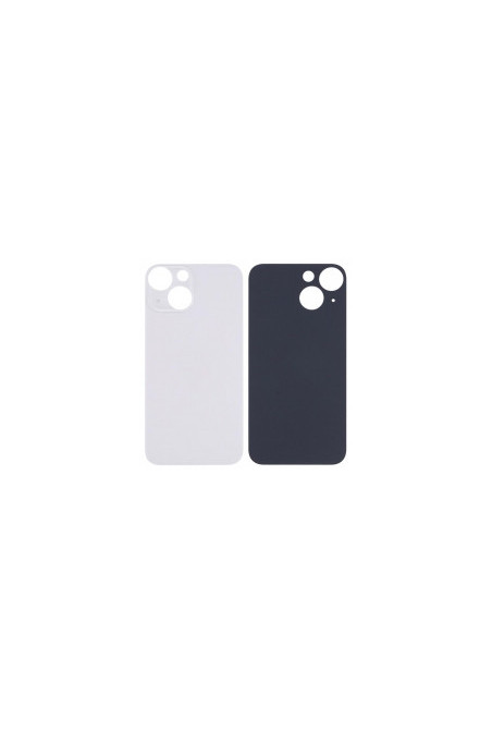 Back cover bianco iPhone 13 Mini — foro fotocamera grande