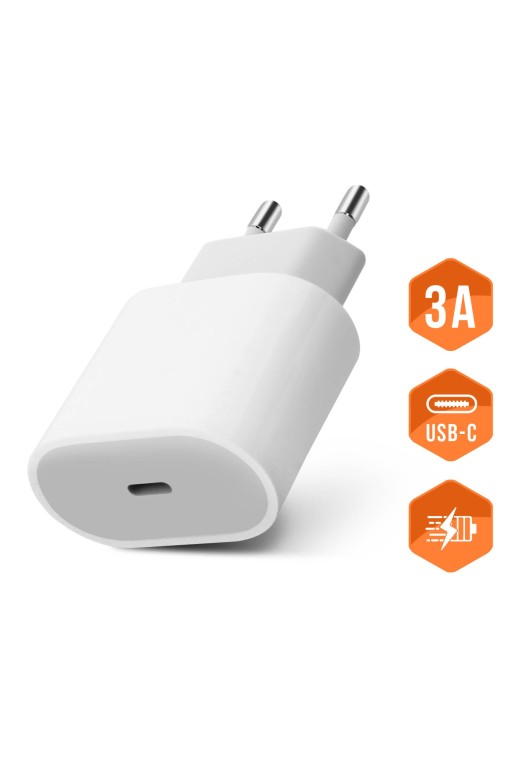 Adattatore da Muro USB-C Caricatore Ultra-rapida - Bianco
