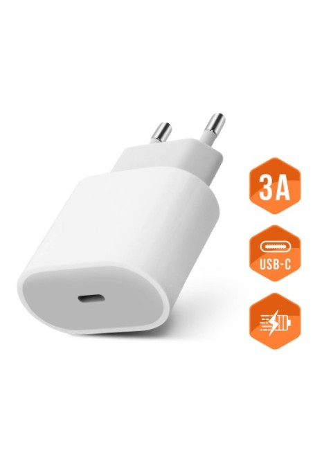 Adattatore da Muro USB-C Caricatore Ultra-rapida - Bianco