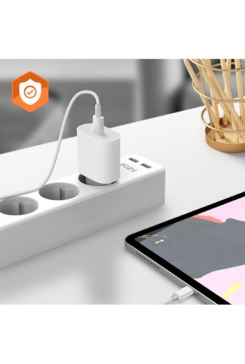 Adattatore da Muro USB-C Caricatore Ultra-rapida - Bianco