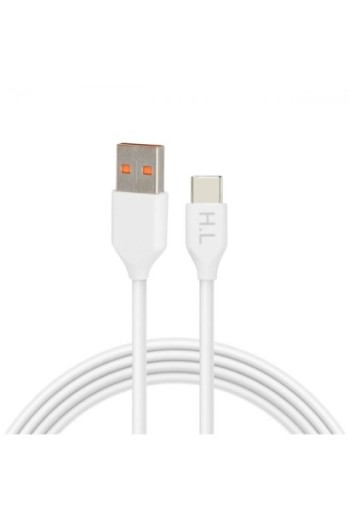 Caricabatterie a Muro 3A Qualcomm Quick Charge 3.0 con Cavo USB Tipo C - Bianco