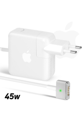 Caricabatterie originale Apple per MacBook MagSafe 2 45W connettore magnetico - bianco