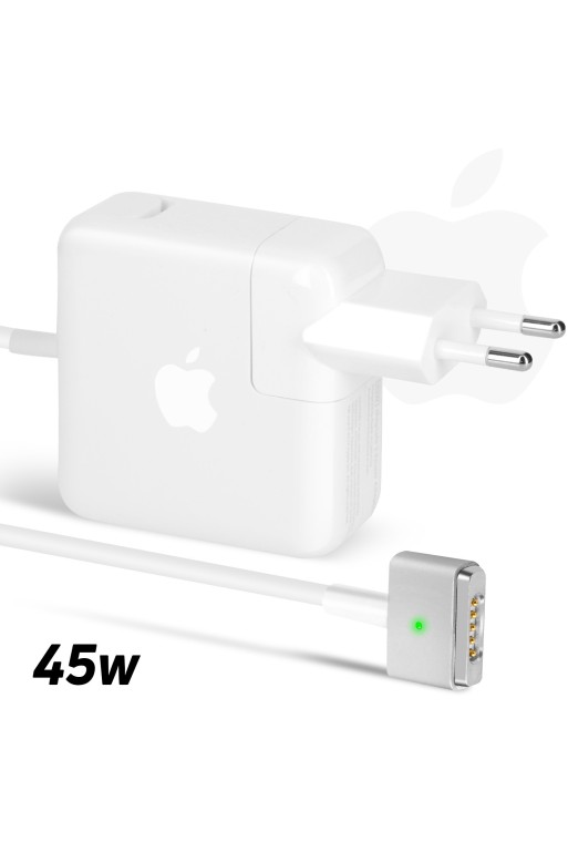 Caricabatterie originale Apple per MacBook MagSafe 2 45W connettore magnetico - bianco