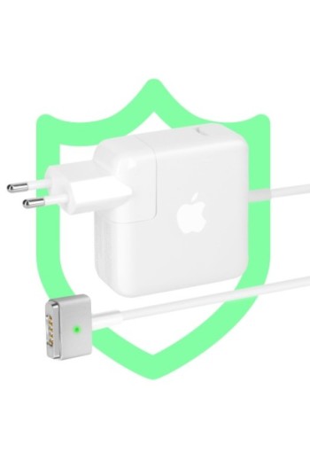 Caricabatterie originale Apple per MacBook MagSafe 2 45W connettore magnetico - bianco