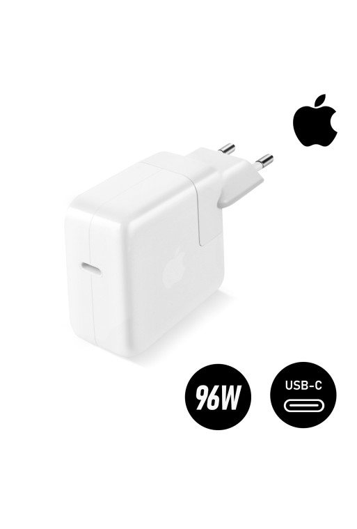 Caricabatterie USB-C 96W Originale Apple - Bianco per Macbook Pro 16'' Macbook Air 2020 Macbook 12'' Retina