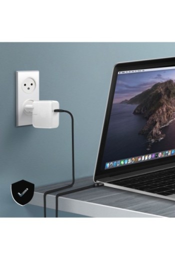 Caricabatterie USB-C 96W Originale Apple - Bianco per Macbook Pro 16'' Macbook Air 2020 Macbook 12'' Retina