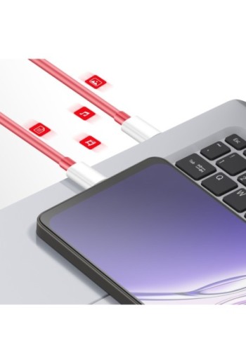 Caricatore da Parete Ufficiale OnePlus USB + USB-C 120W con Cavo USB-C