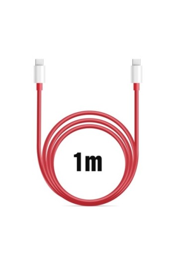 Caricatore da Parete Ufficiale OnePlus USB + USB-C 120W con Cavo USB-C