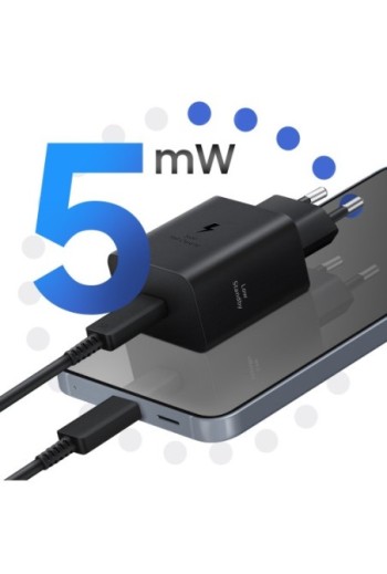 Caricatore Ufficiale Samsung USB-C 45W Nero