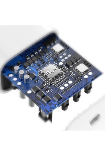 Caricabatterie GaN USB-C 25W + cavo USB-C - prodotto originale Samsung bianco