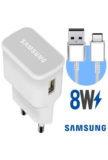 Caricabatterie originale Samsung USB 8W cavo da USB a USB-C incluso - bianco