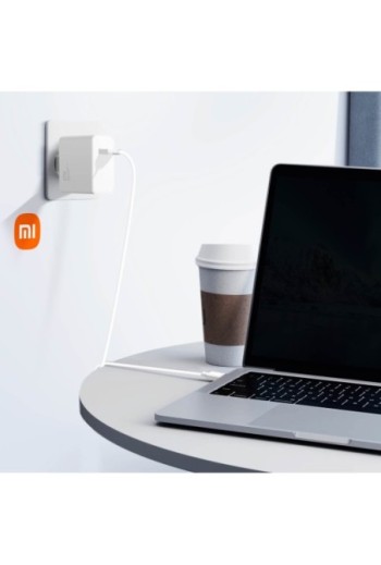 Caricatore da parete originale Xiaomi USB 67W con cavo da USB a USB-C - bianco