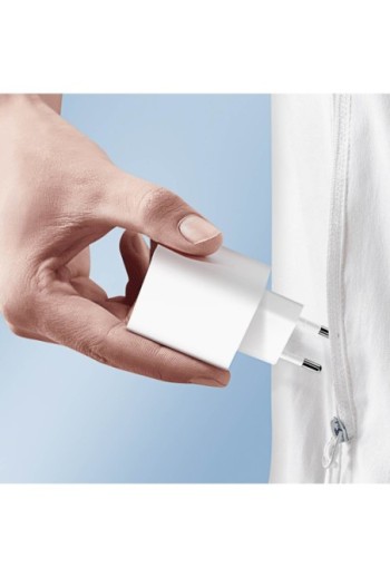 Caricabatterie spina originale Xiaomi USB + USB-C 33W - bianco
