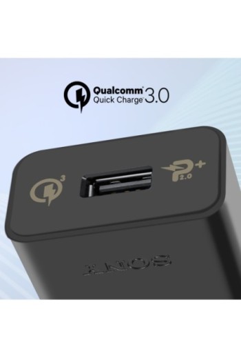 Caricabatterie originale Sony USB 15W Quick Charge 3.0 - nero