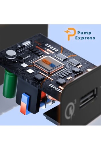 Caricabatterie originale Sony USB 15W Quick Charge 3.0 - nero