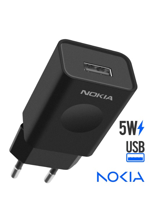 Caricabatterie USB 5W originale Nokia CH-35E - nero