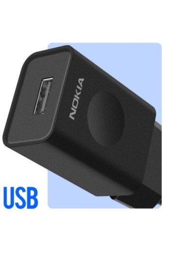 Caricabatterie USB 5W originale Nokia CH-35E - nero