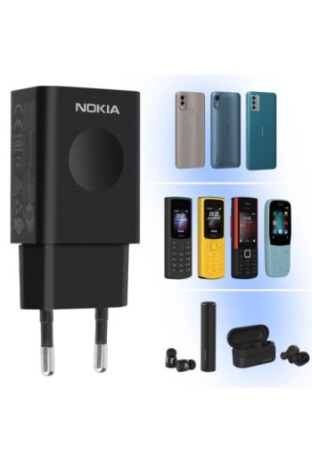 Caricabatterie USB 5W originale Nokia CH-35E - nero