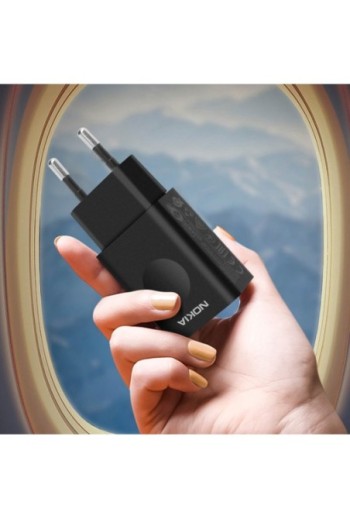 Caricabatterie USB 5W originale Nokia CH-35E - nero