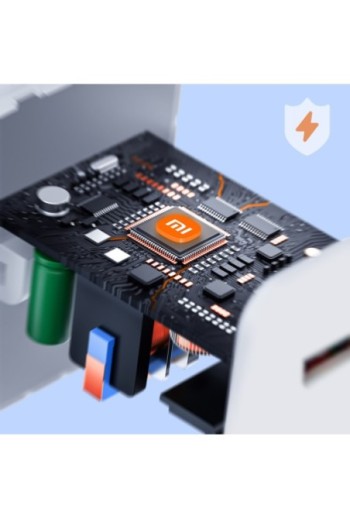 Caricatore da parete originale Xiaomi USB 120W con cavo USB-C - bianco