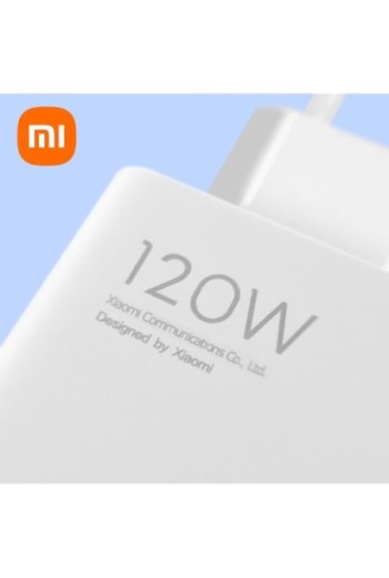 Caricatore da parete originale Xiaomi USB 120W con cavo USB-C - bianco