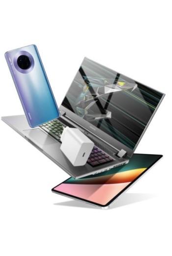 Caricabatterie da muro USB-C 65W originale Samsung Travel Charger (TA865W) - bianco