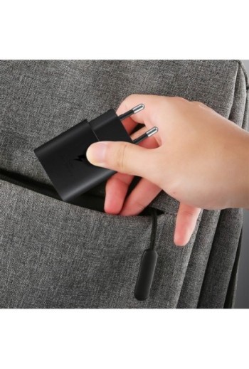 Caricabatterie Originale Samsung (Service Pack EP-T4510XBEGEU) USB-C 45W + Cavo USB-C Quick Charge - Nero