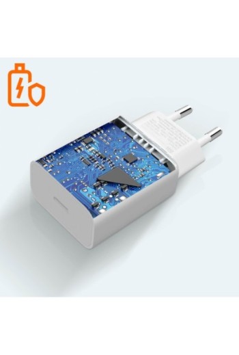 Caricabatterie originale Xiaomi MI 20W Tipo USB-C modello AD201EU – Bianco