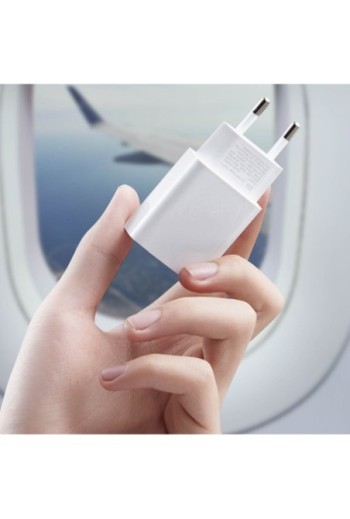 Caricabatterie originale Xiaomi MI 20W Tipo USB-C modello AD201EU – Bianco