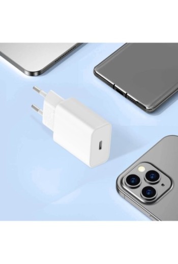 Caricabatterie originale Xiaomi MI 20W Tipo USB-C modello AD201EU – Bianco