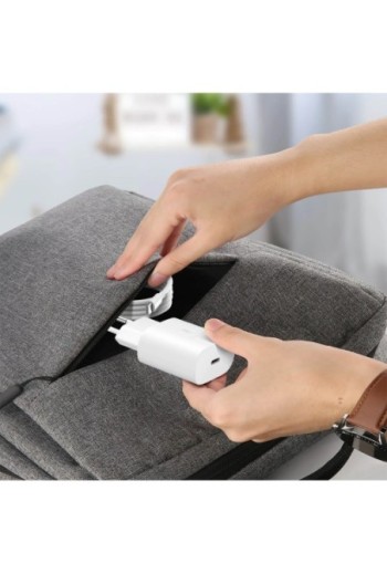 Caricabatterie da Muro USB-C Originale Samsung 15W + Cavo da USB-C a USB-C Power Delivery 2.0 - Bianco