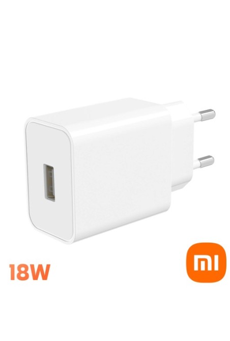 Caricabatterie da Muro USB 18W / 3A Quick Charge 3.0 Xiaomi MDY-10-EF - Bianco