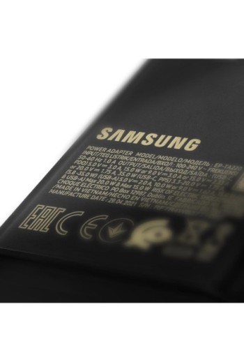 Caricabatterie da Muro 50W Originale Samsung Porta USB + USB-C Power Delivery - Nero