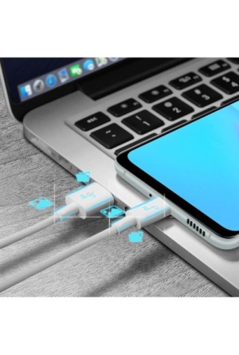 Caricabatterie originale Vivo + cavo USB-C ricarica rapida 18W - Bianco