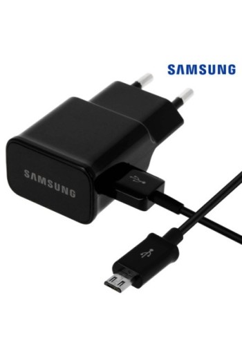 Caricabatterie da muro USB Originale Samsung + Cavo micro-USB ETA0U81