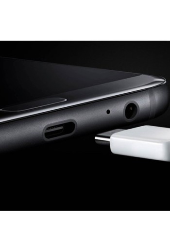 Caricabatteria originale Samsung + Cavo USB Type C – Bianco