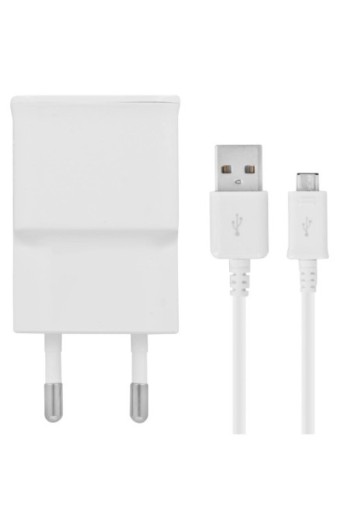 Caricabatterie da muro 2A + Cavo Micro-USB Samsung ETA-U90 – Bianco