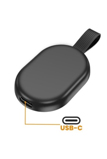 Caricatore Magnetico Apple Watch 2 5W con Presa USB-C – Hoco Nero