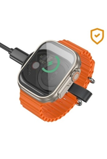 Caricatore Magnetico Apple Watch 2 5W con Presa USB-C – Hoco Nero